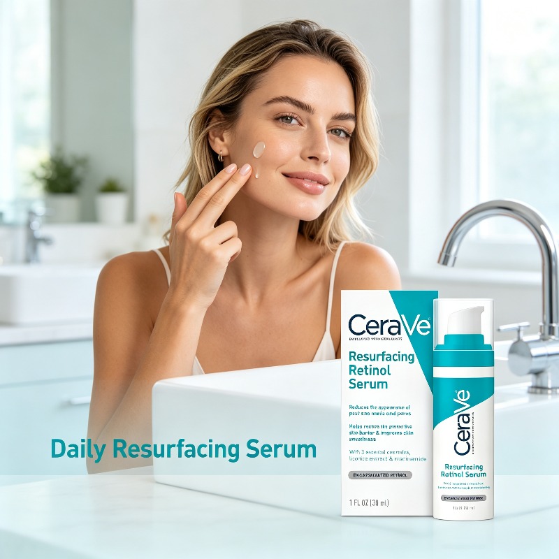 Hair Clipper - CeraVe Resurfacing Retinol Serum 30ml, Encapsulated