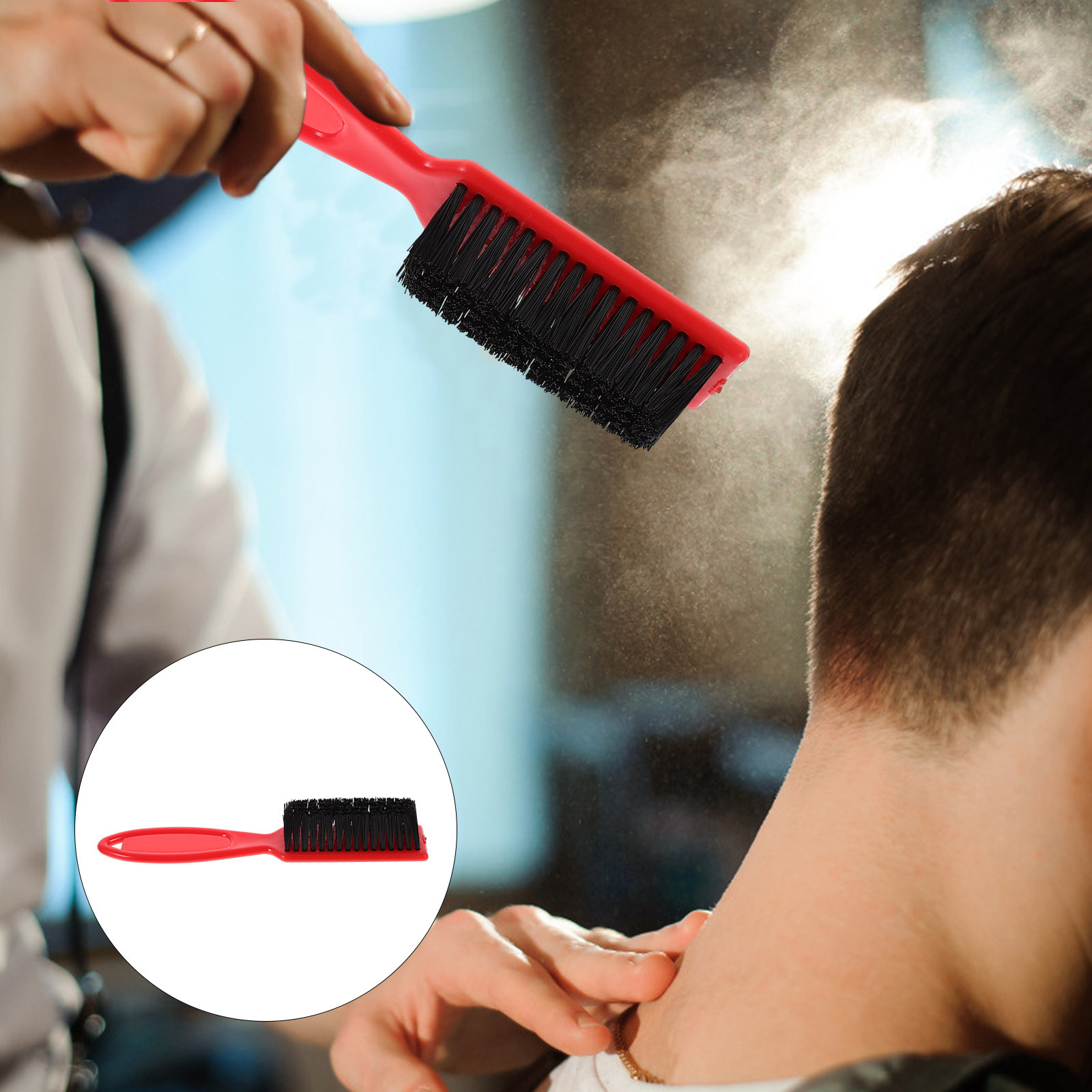 Men'S Grooming Hairstyles - Beard Shredded Hair Sweep Brush for