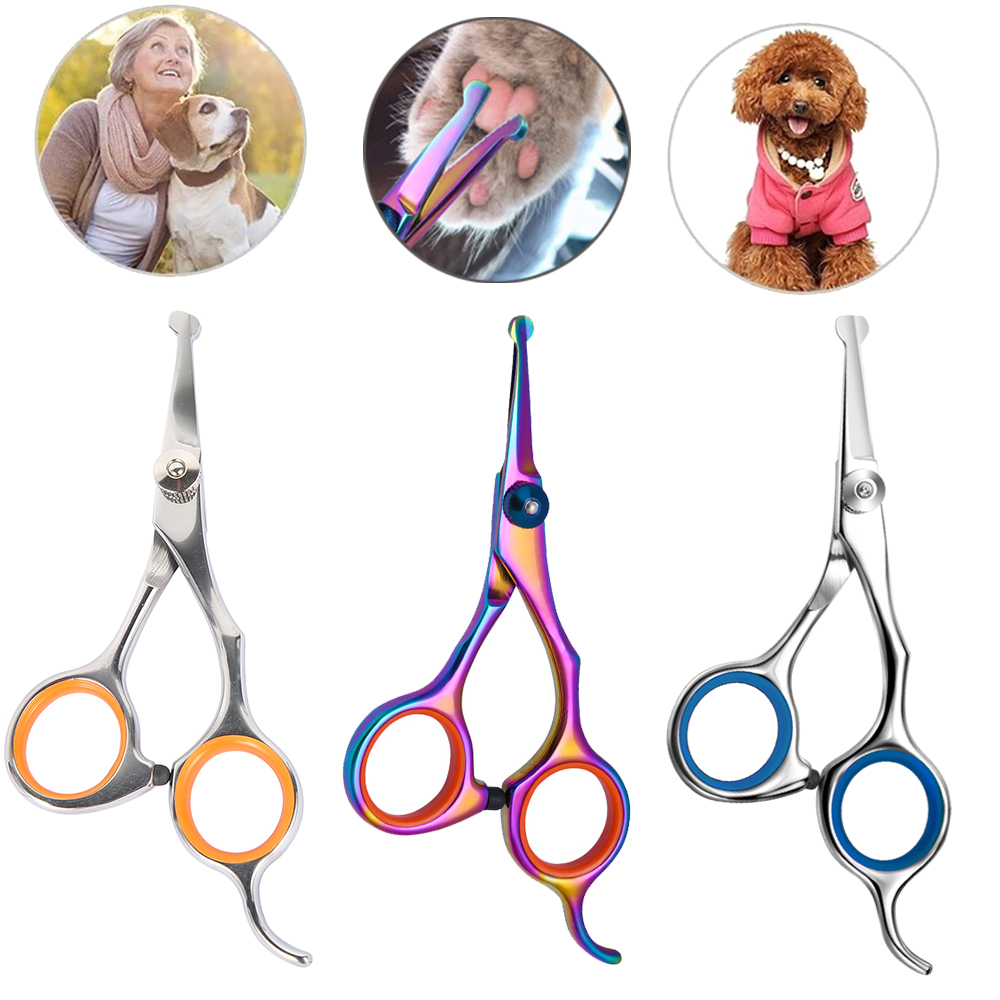 Safety Round Head Stainless St - Grooming Scissors review and price