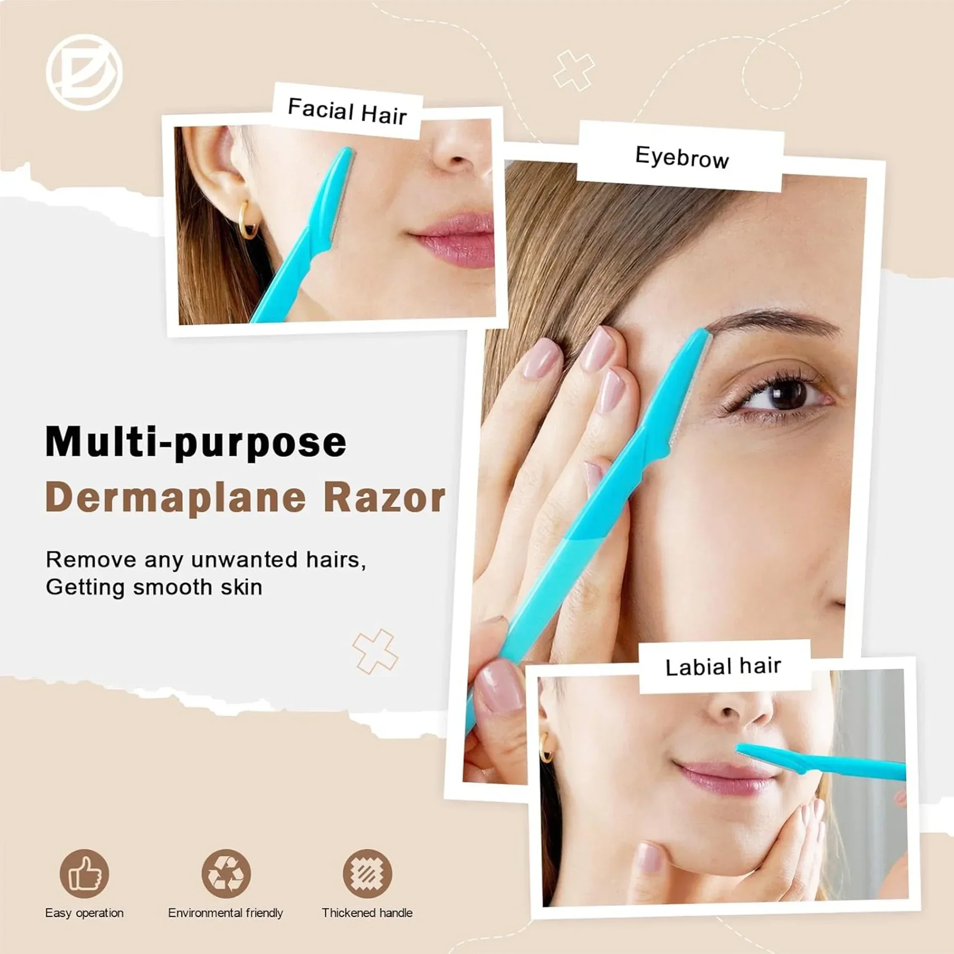 5/40Pcs Eyebrow Trimmer Face B - Hair Clipper review and price