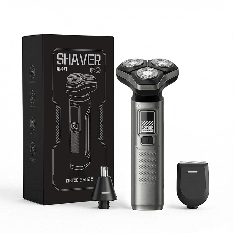 3‑In‑1 Men Electric Shaver Typ - Mens Grooming Travel Kit review and price