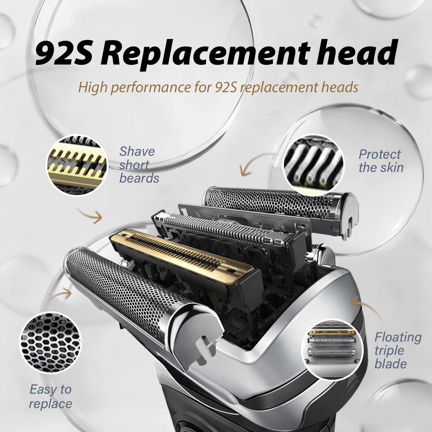 New 92S Replacement Foil Head  - Electric Razor review and price
