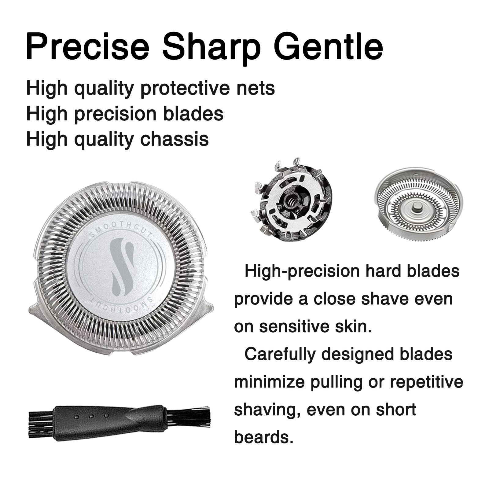 4/8/12pcs Replacement Shaver H - Electric Razor review and price