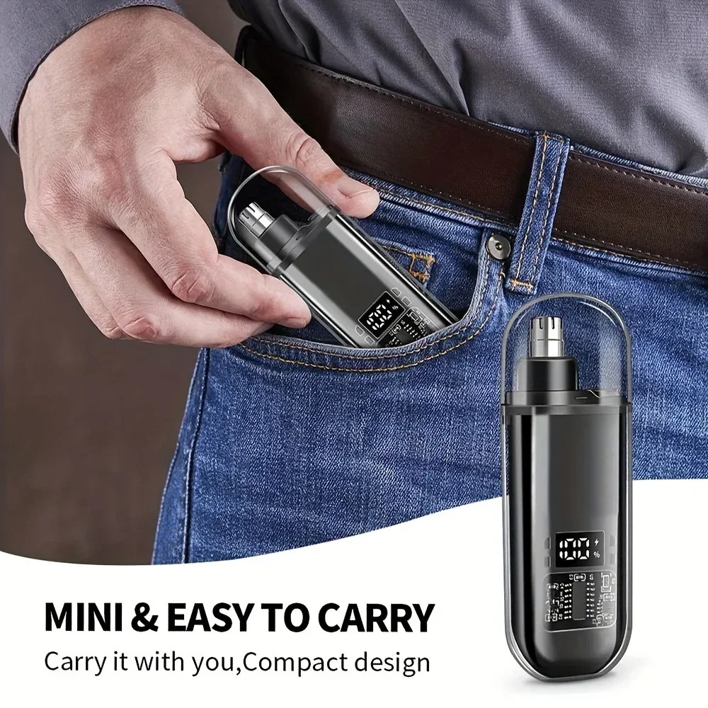 USB Rechargeable Nose & Ear Ha - Mens Grooming Travel Kit review and price