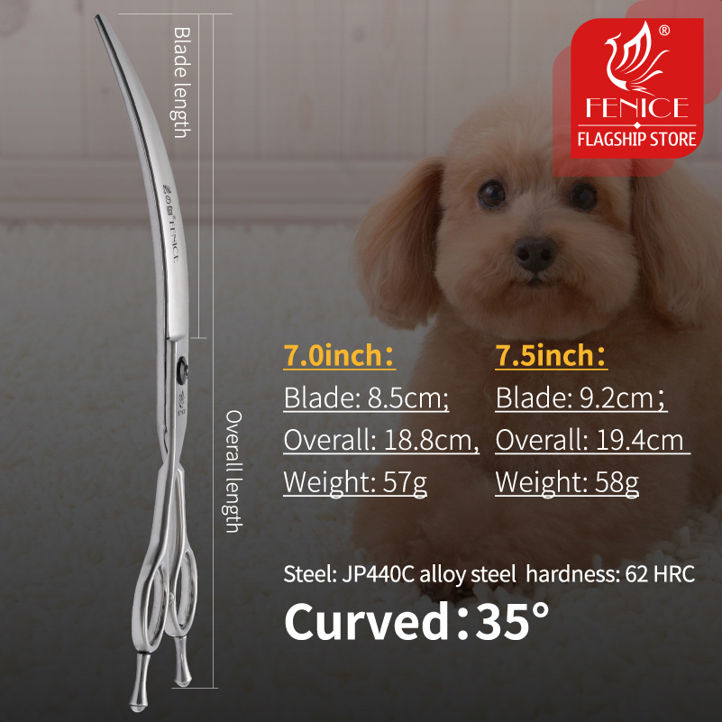 Fenice Professional Left Hand  - Grooming Scissors review and price
