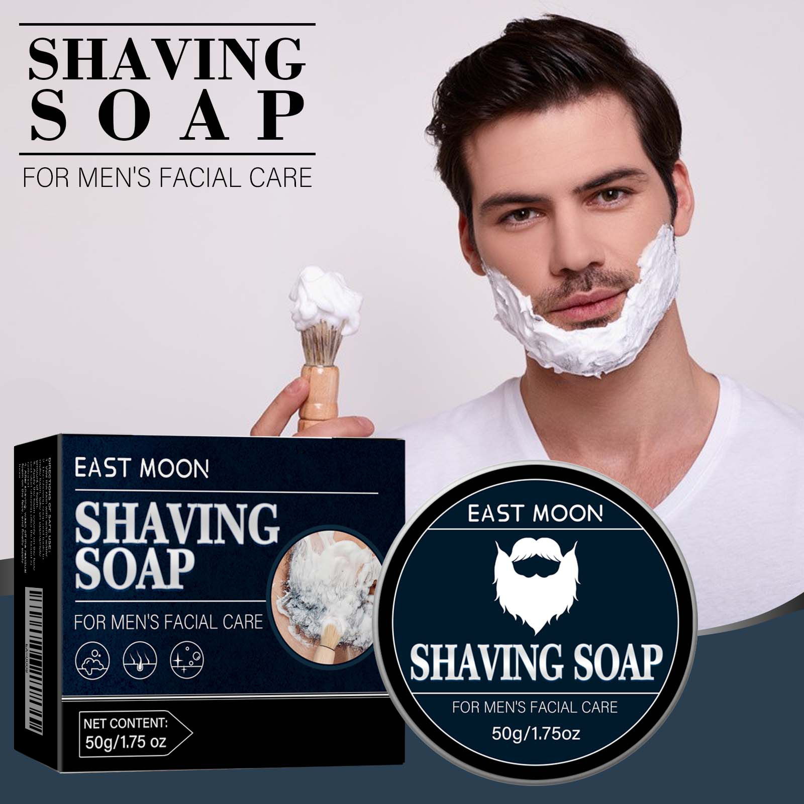 EAST MOON Men's Shaving Soap f - Shaving Cream review and price