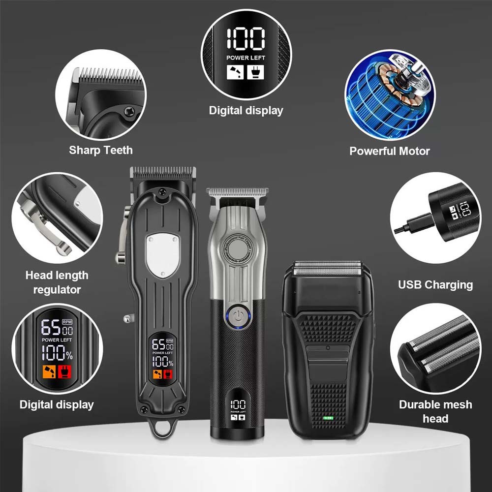 Professional Barber Hair Clipp - Electric Shaver Rotary review and price