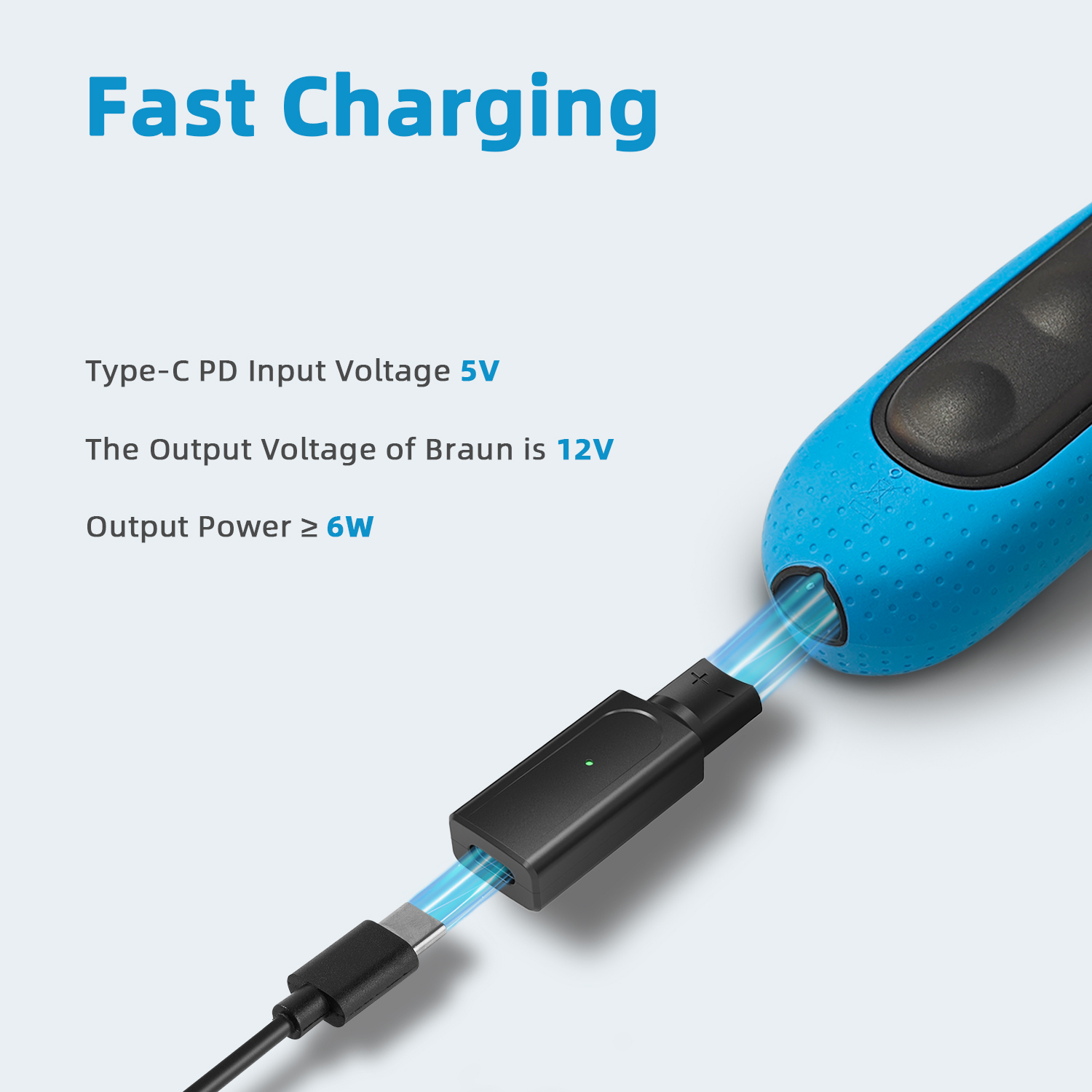Brangdy 12V Type-C Shaver Adap - Electric Razor review and price